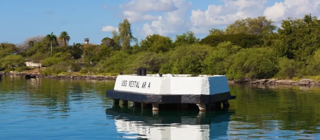 USS Arizona Memorial at Pearl Harbor